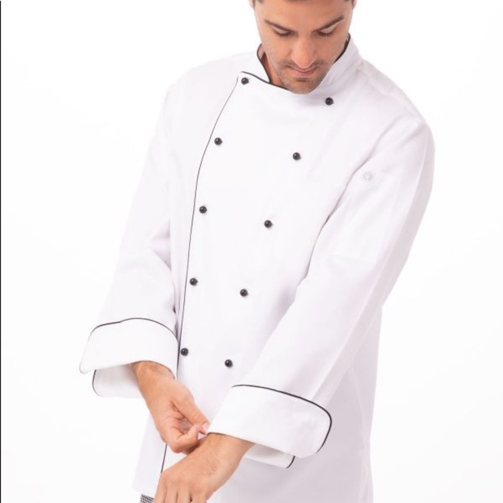 Chef Works Chef coat NWT - Picture 5 of 7
